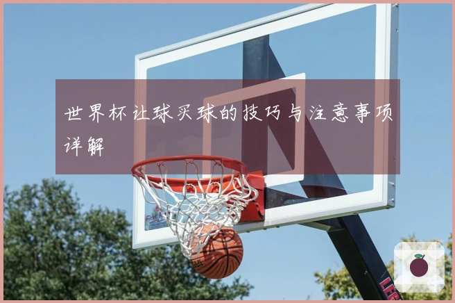 世界杯让球买球的技巧与注意事项详解